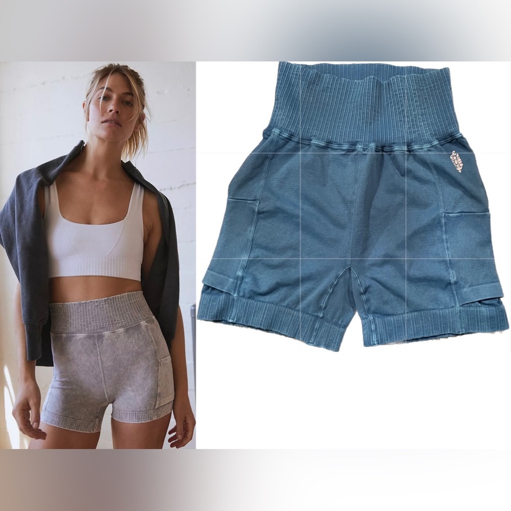 NWOT Free People Good Karma Tennis Shorts